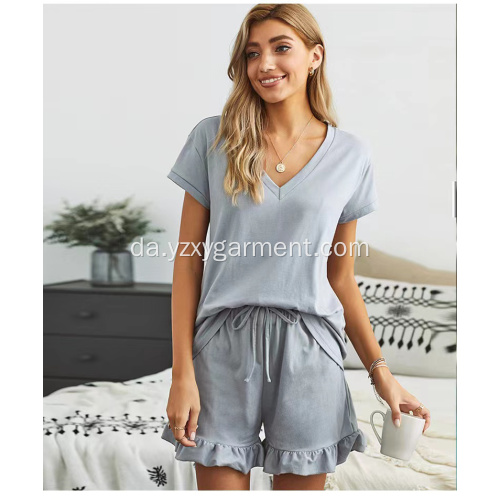 Blød strik kvinders pyjamas